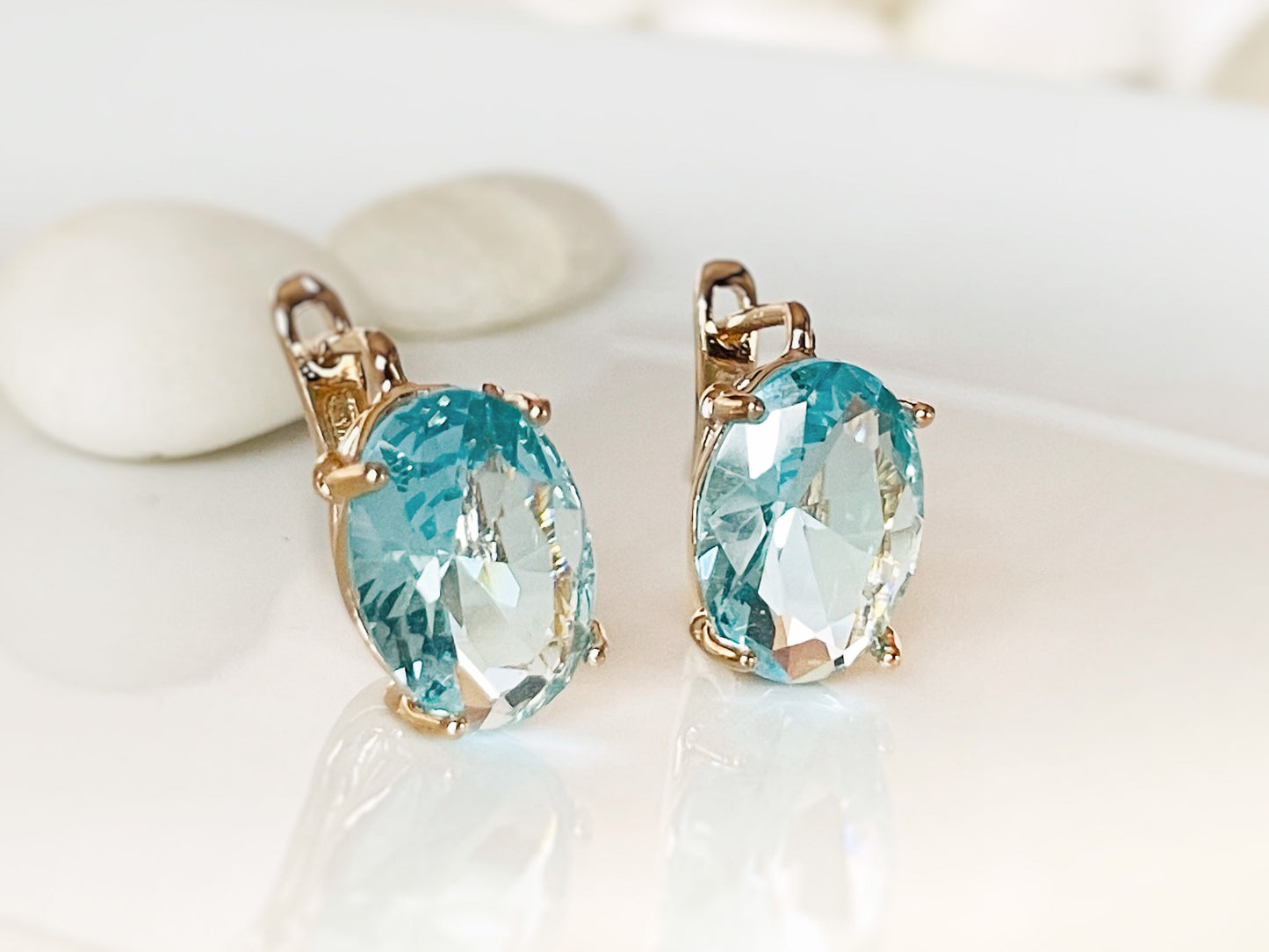 Large emerald stud leverback earrings, dark green cushion cut bridal earrings, May birthstone, gift for her, gift for mom